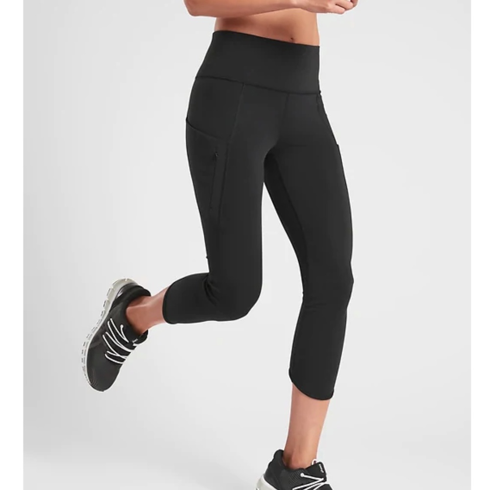 Athleta All In Capri Black S